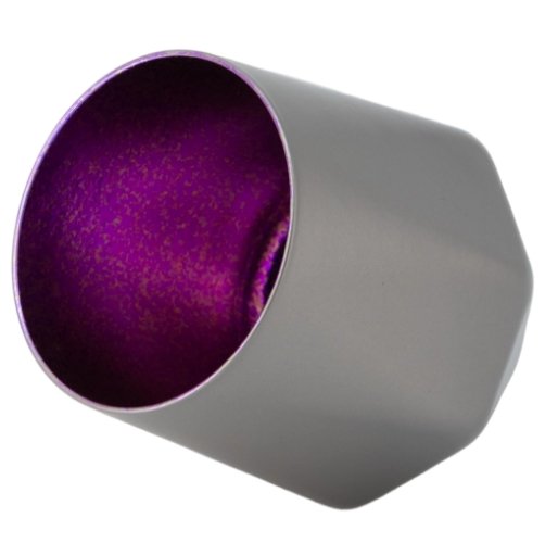 純鈦雙層八角鈦杯